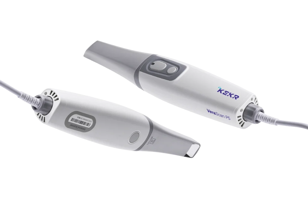 KEKR VeraScan P5 scanner showing front and rear product details