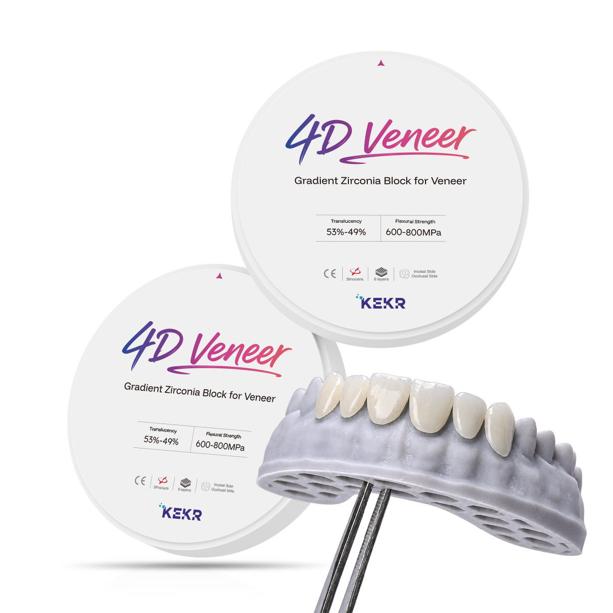 KEKR 4D Veneer zirconia