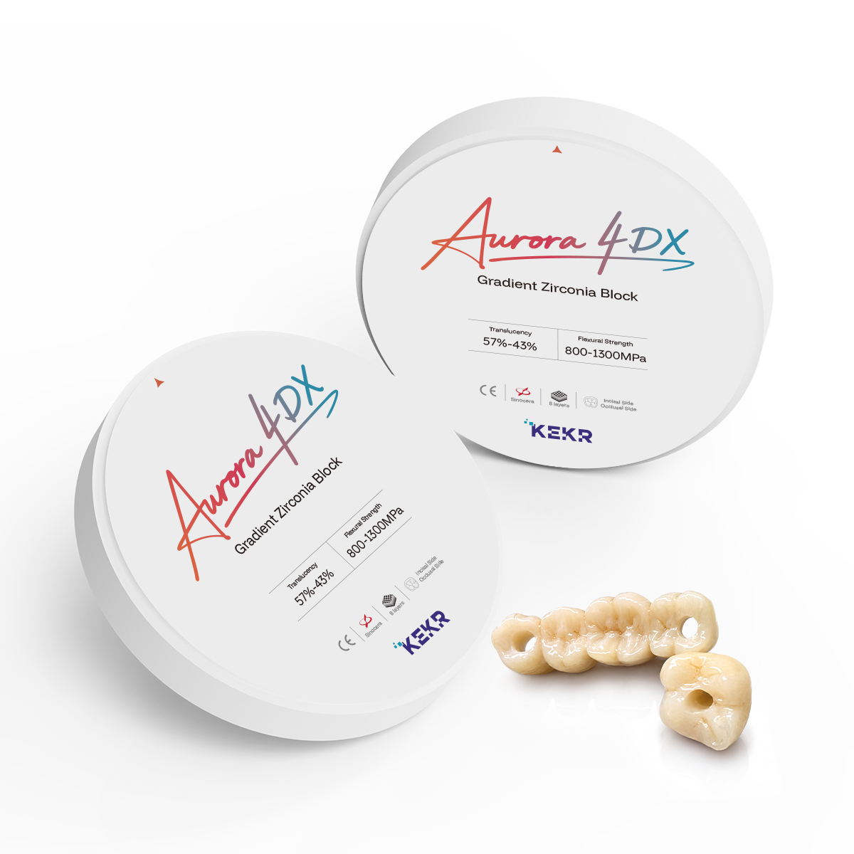 KEKR Aurora 4DX zirconia