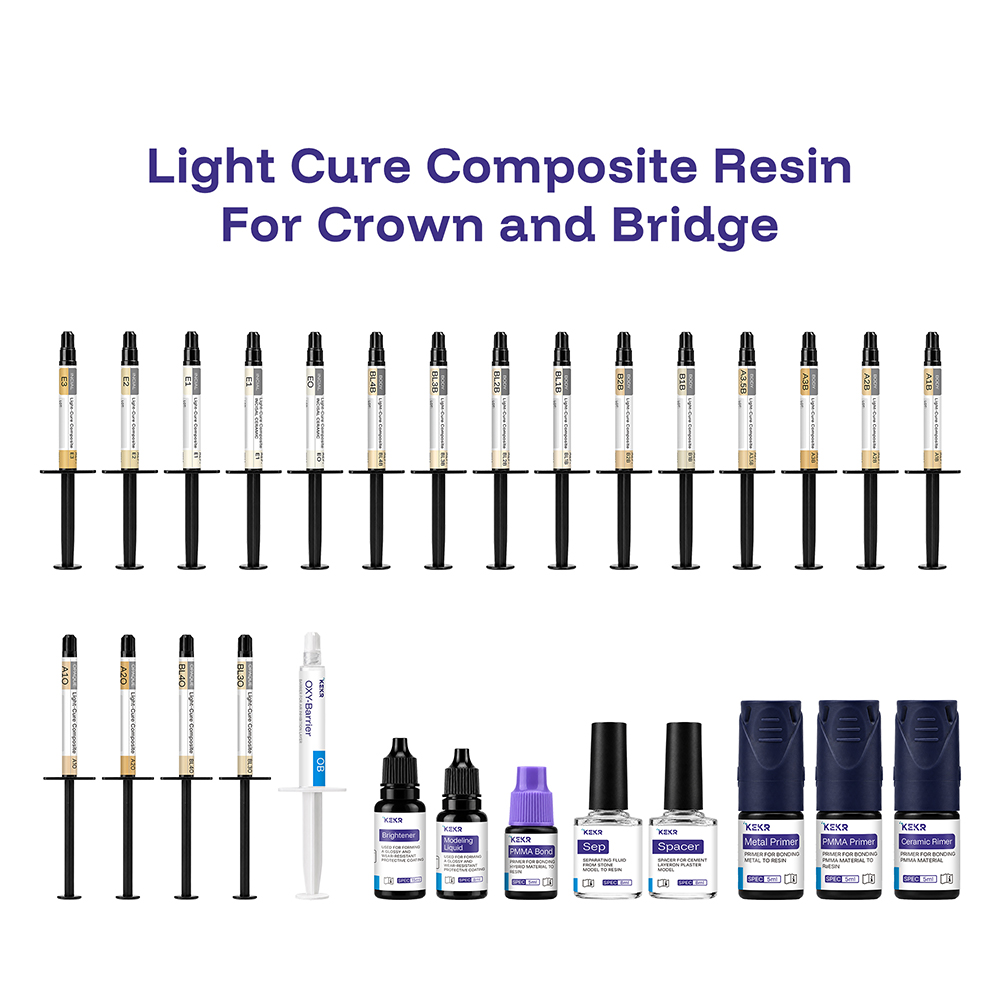 Dental Light-Cure Composite Resin