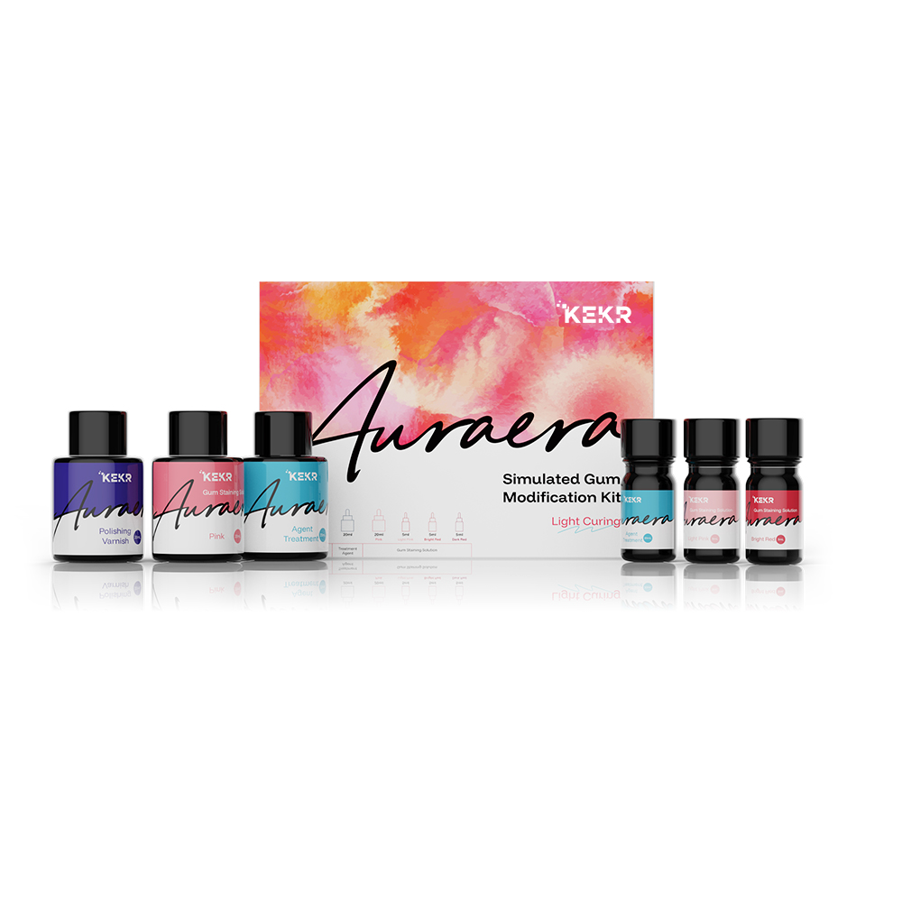 Auraera Light-Cure Gingiva Stain Kit